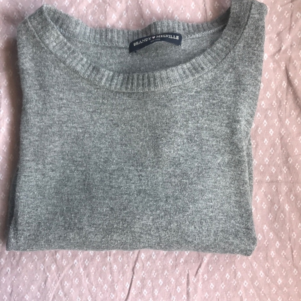 Soft Grey Sweater